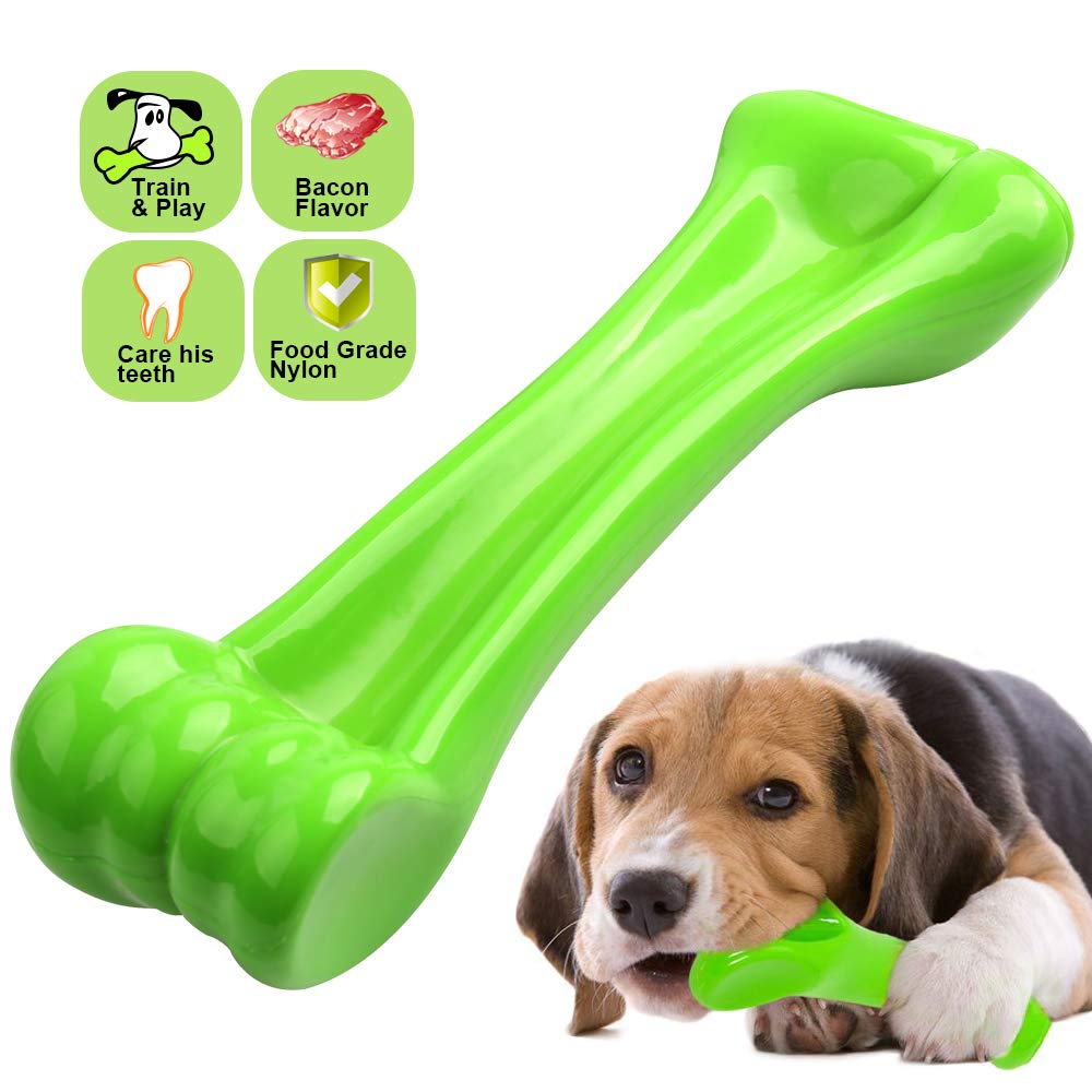 Oneisall Indestructible Pet Chew Bone Toy