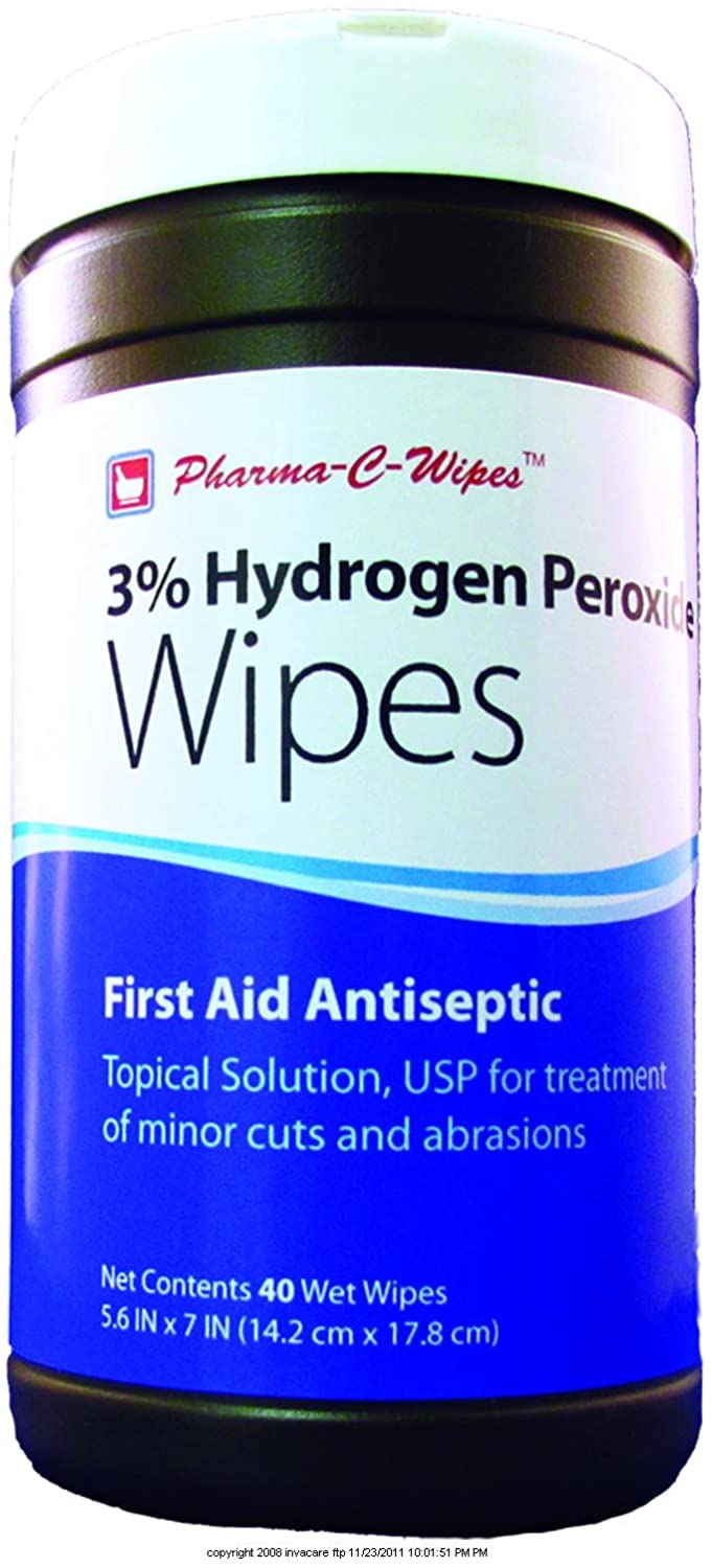 Pharma-C-Wipes 3% Hydrogen Peroxide Wipes