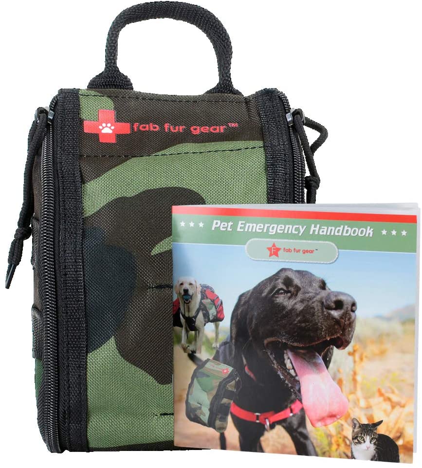 FAB FUR GEAR Dog First Aid Kit & Safety Supplies