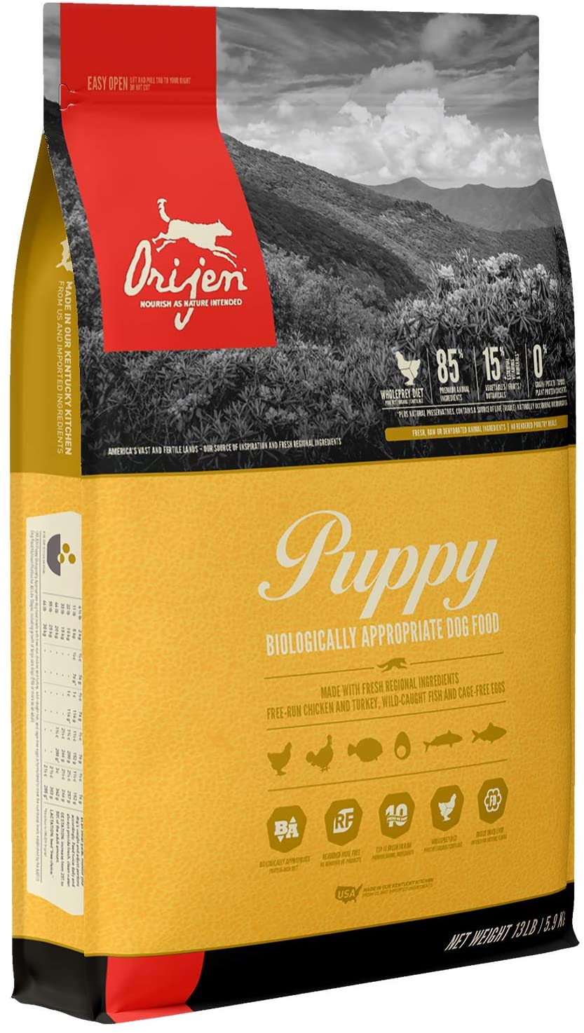 ORIJEN Puppy High-Protein, Premium Quality Meat, Dry Dog Food