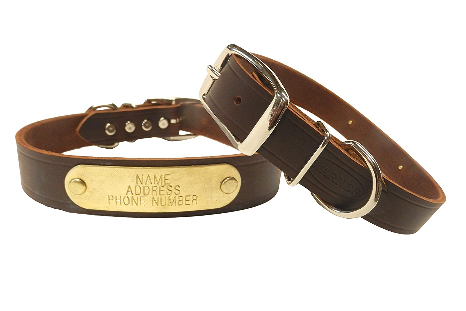 Warner Cumberland Leather Dog Collar