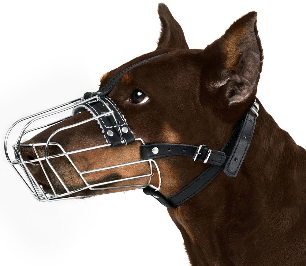 BRONZEDOG Wire Basket Dog Muzzle