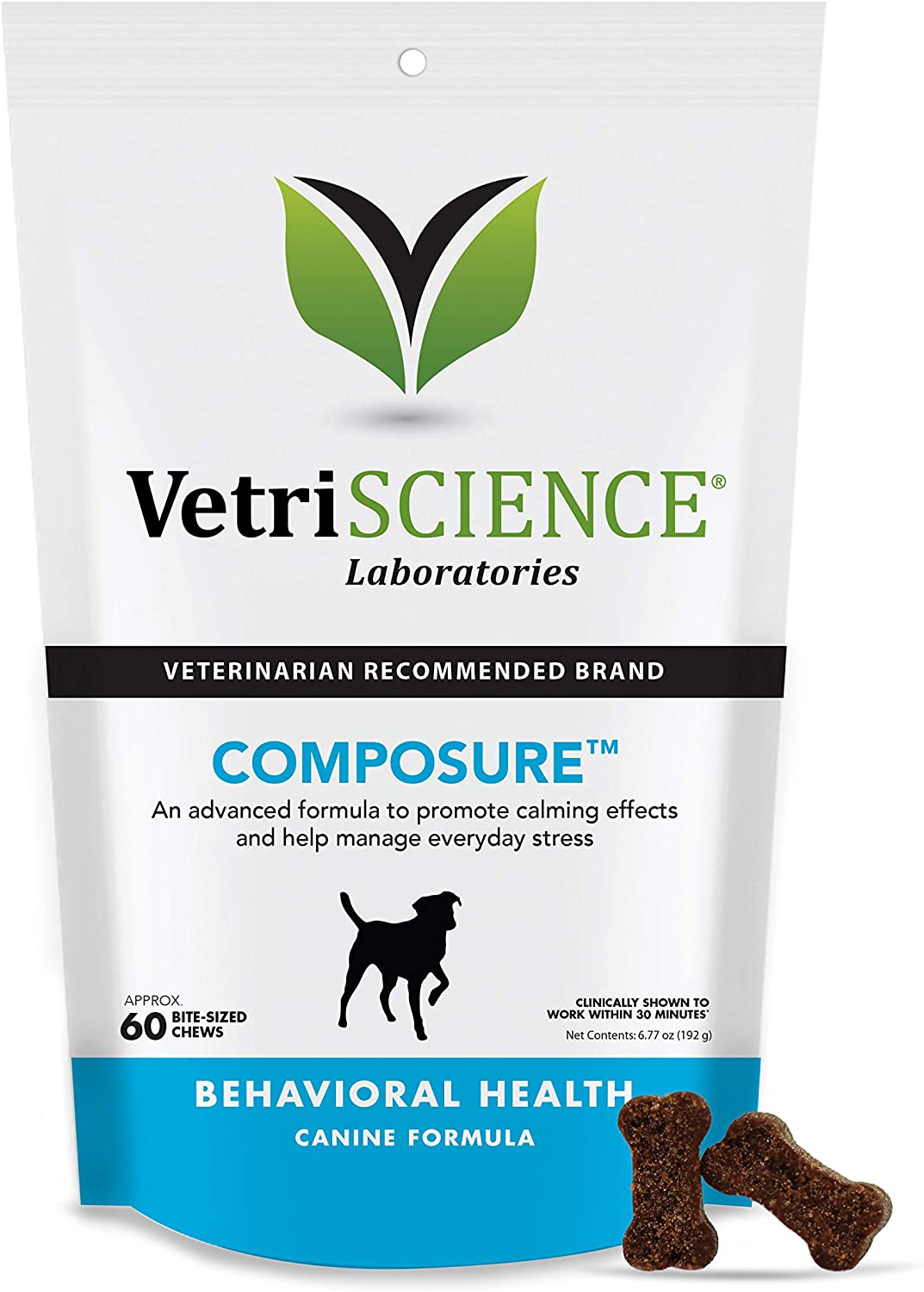 VetriScience Composure Behavioral Health Bite-Sized Dog Chews