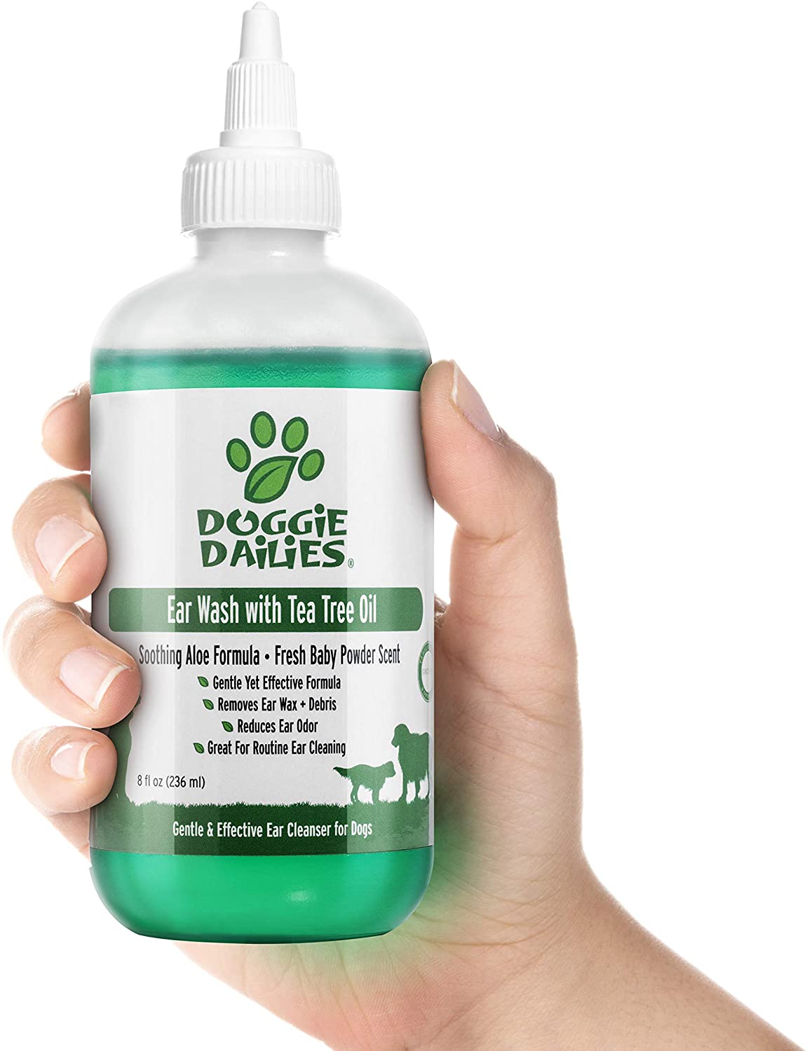 Doggie Dailies Ear Wash with Tea Tree Oil