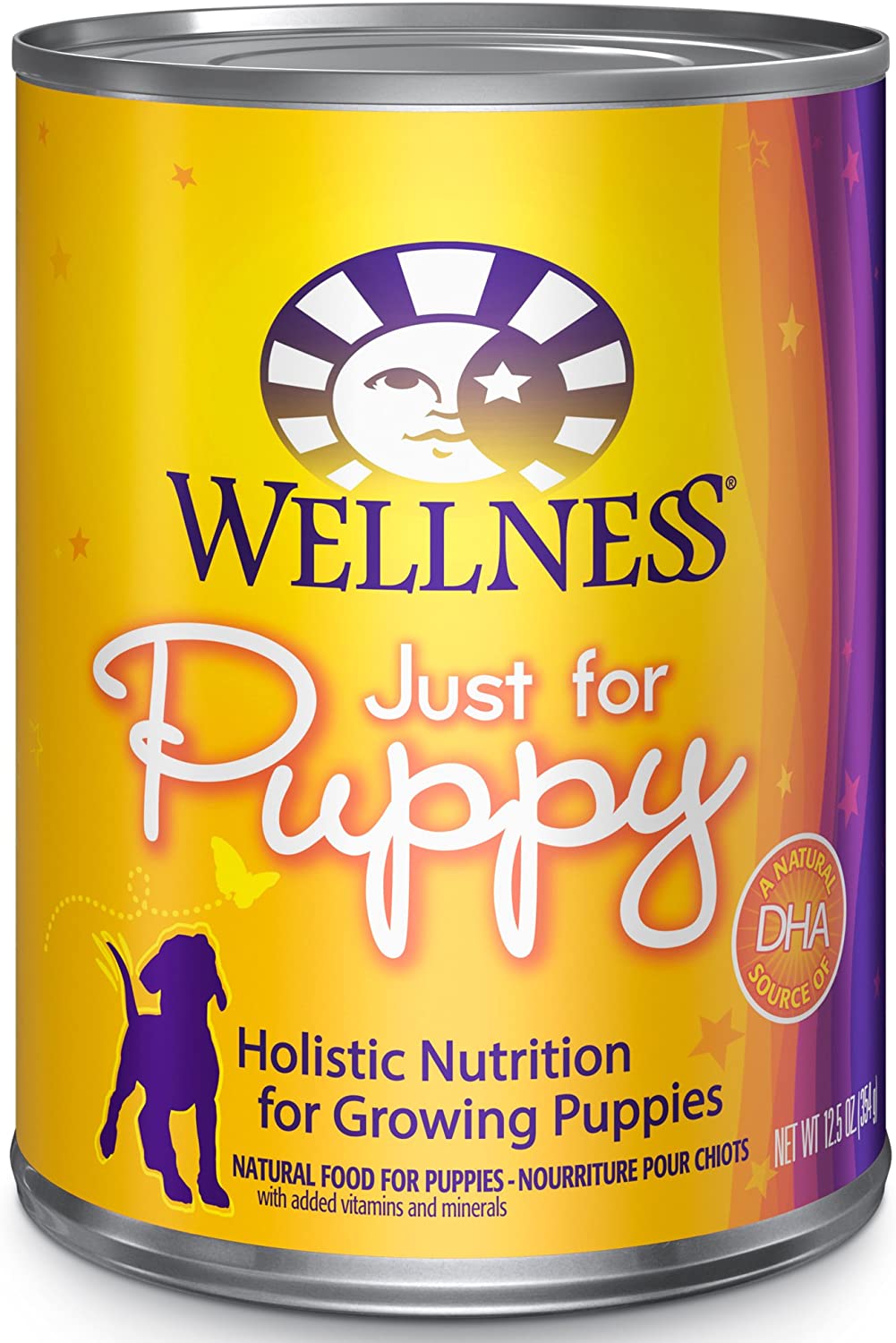 Wellness Complete Health Natural Wet Canned Food Puppy Chicken & Salmon