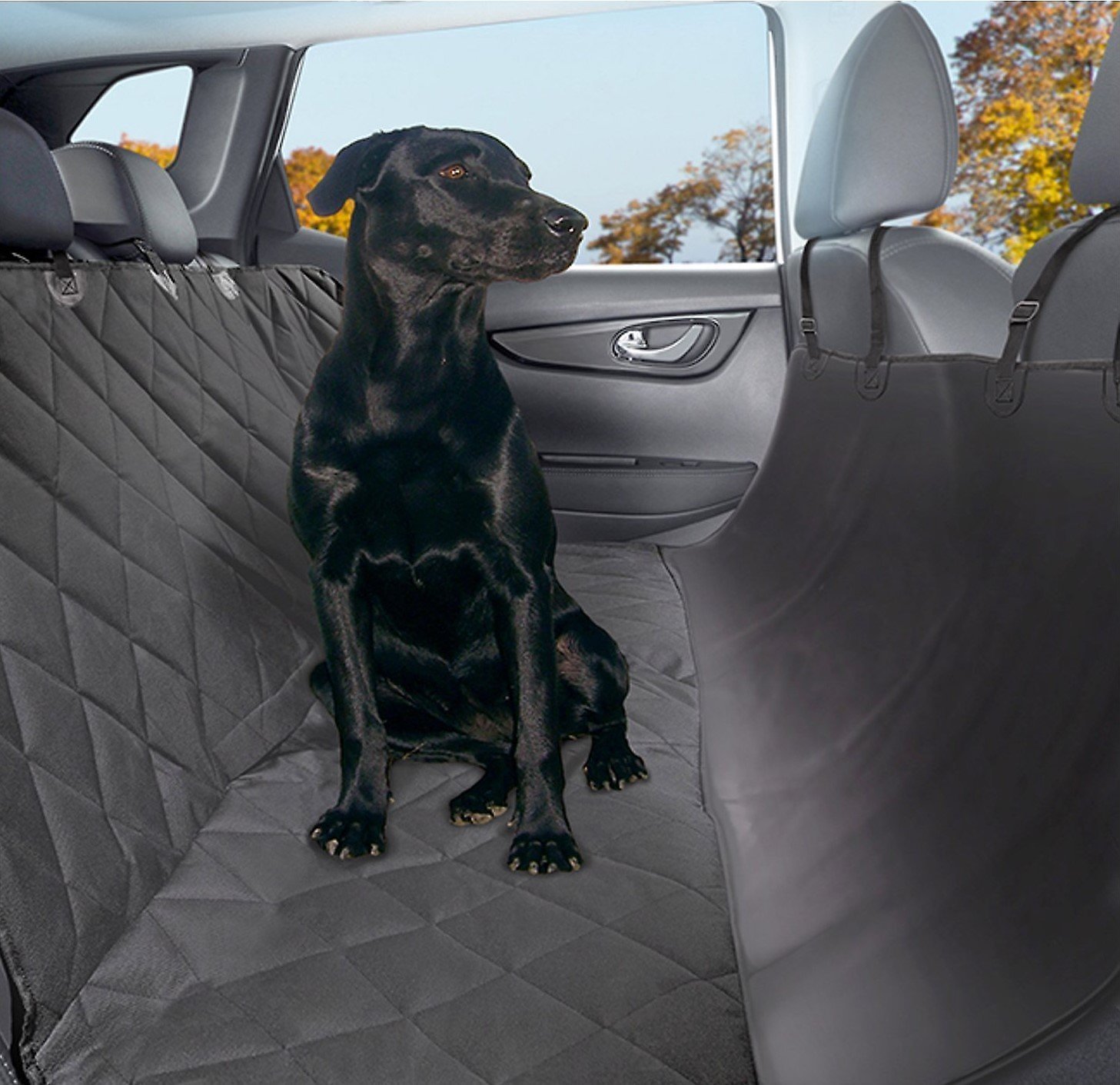 Plush Paws Products Quilted Hammock Car Seat Cover