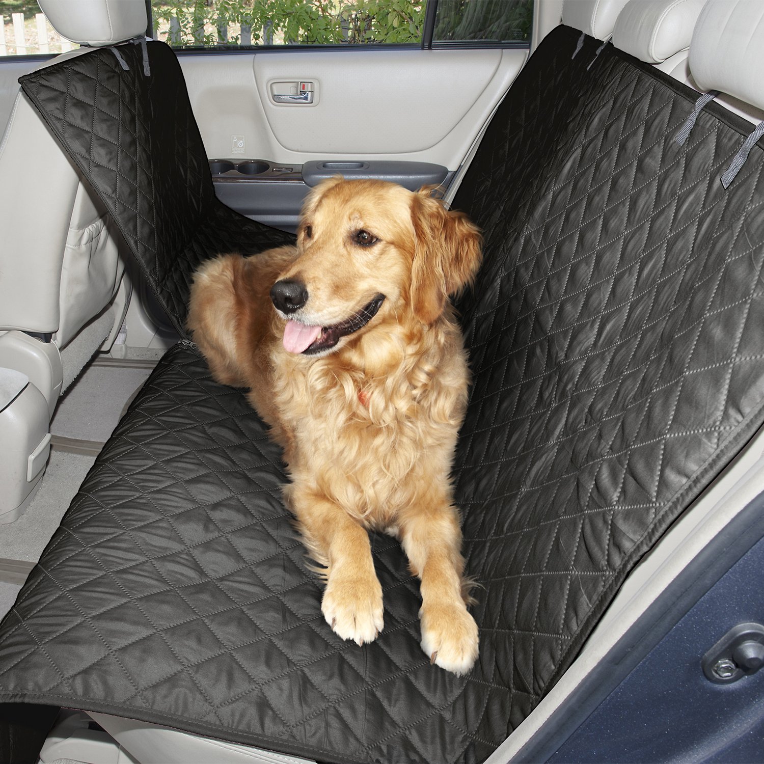 FurHaven Quilted Hammock Car Seat Cover