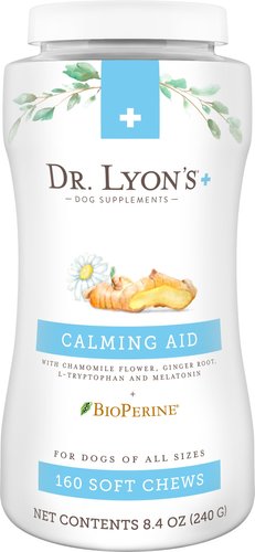 Dr. Lyon's Calming Aid with Melatonin Soft Chew Dog Supplement