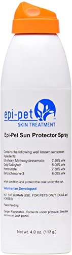 Epi-Pet Sun Protector Skin Treatment Spray, 4-oz bottle