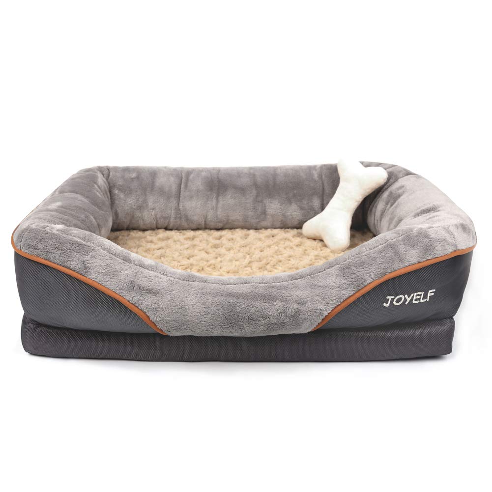 JOYELF Orthopedic Dog Bed Memory Foam Pet Bed