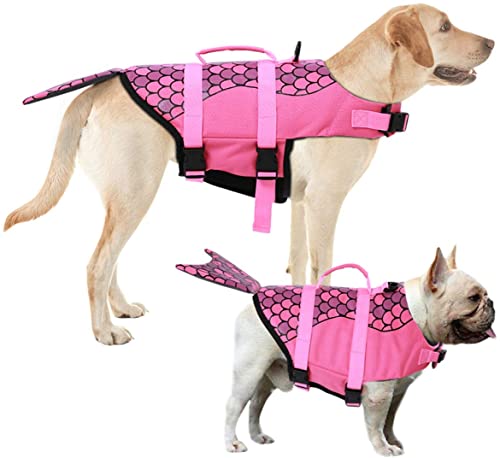 AOFITEE Dog Life Jacket Pet Safety Vest