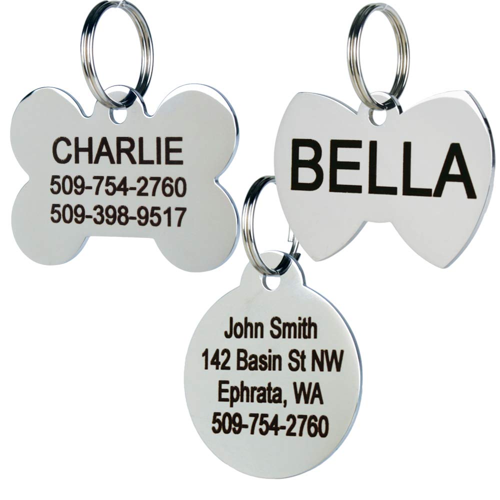 GoTags Stainless Steel Pet ID Tag