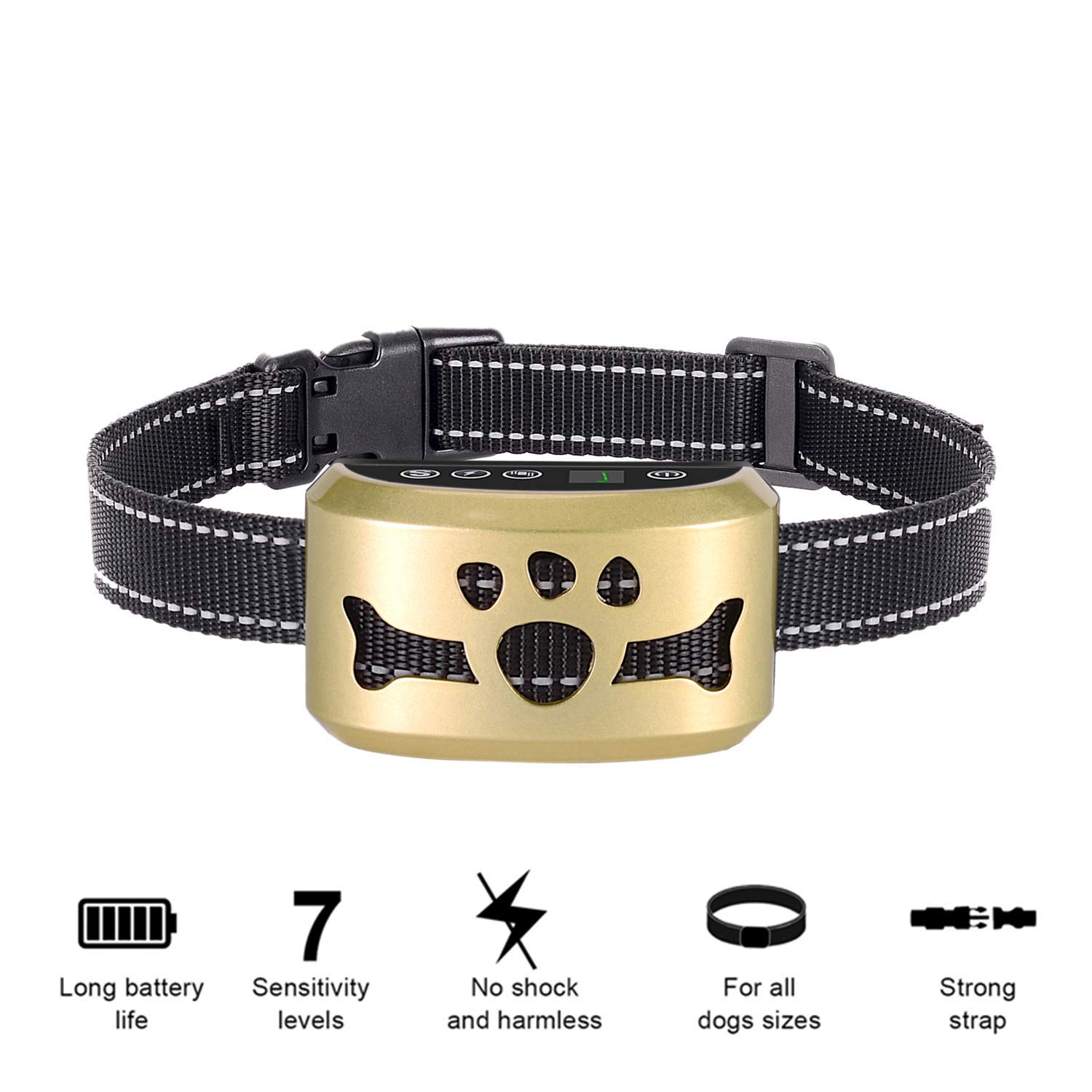 Dog No Bark Collar with Smart Detection