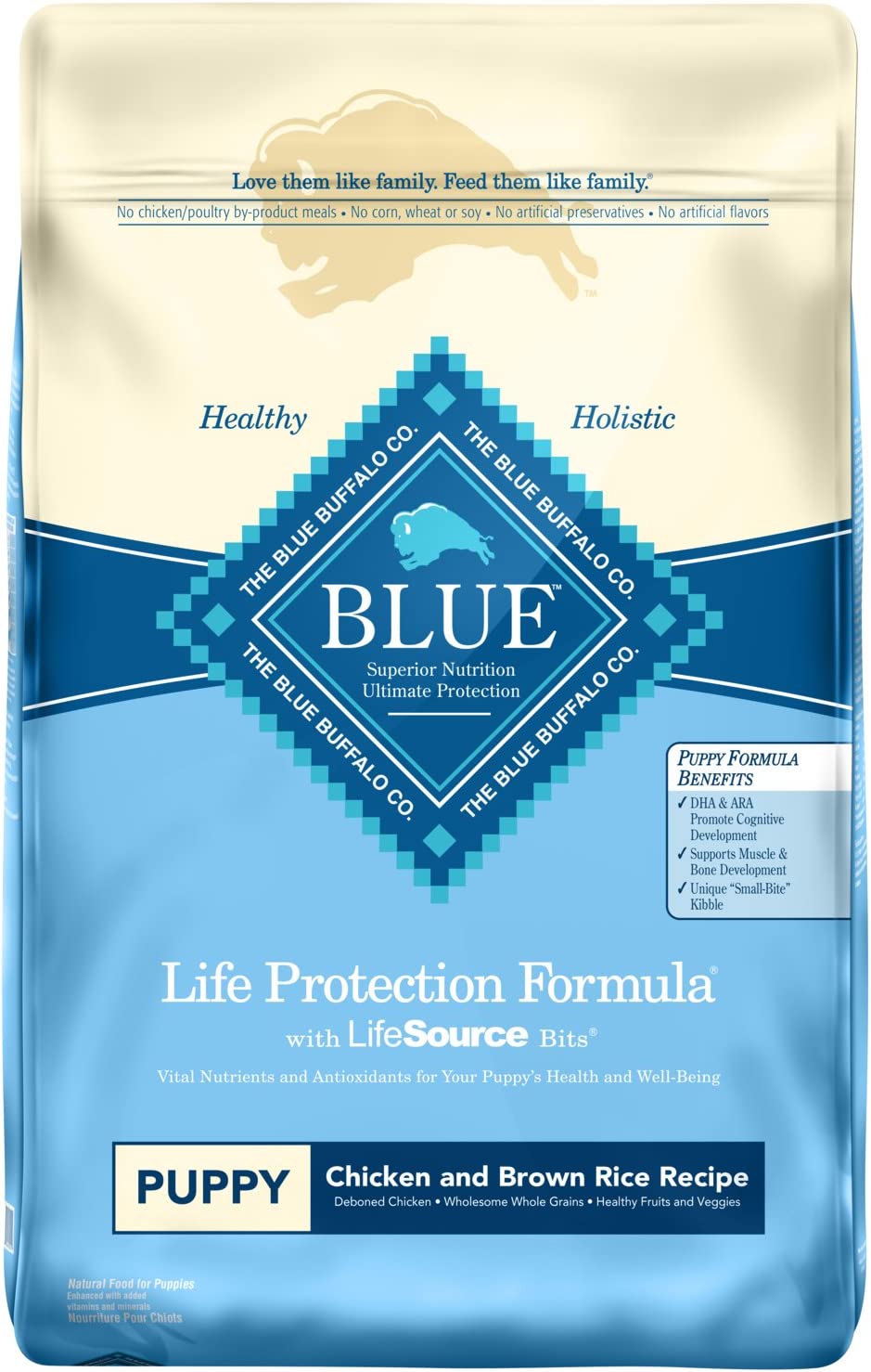 Blue Buffalo Lamb and Oatmeal Puppy Food