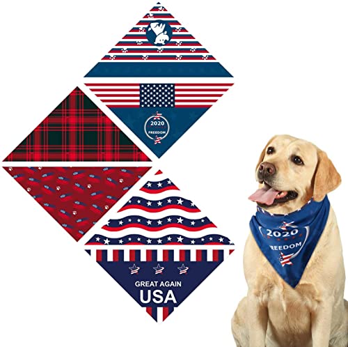 Mookis Dog Bandanas 3 Pack Reversible