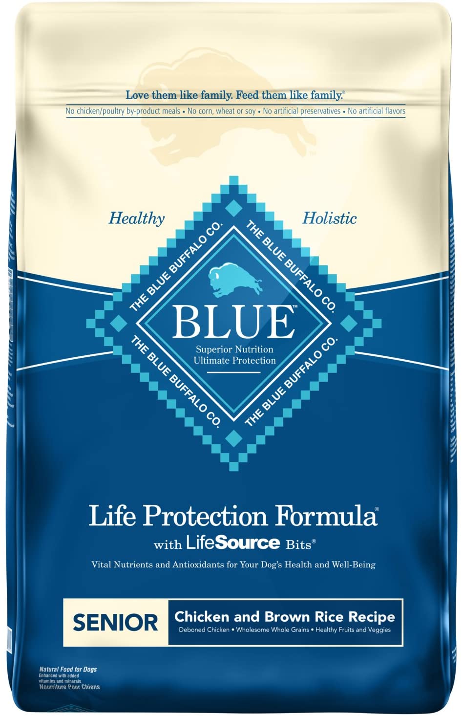 Blue Buffalo Life Natural Senior Dry Dog Food