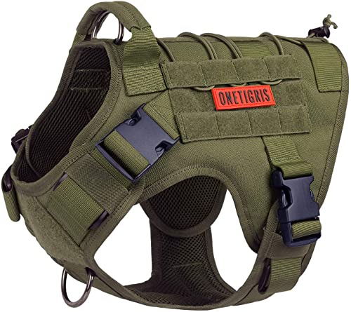 OneTigris Tactical Service Vest Dog Harness