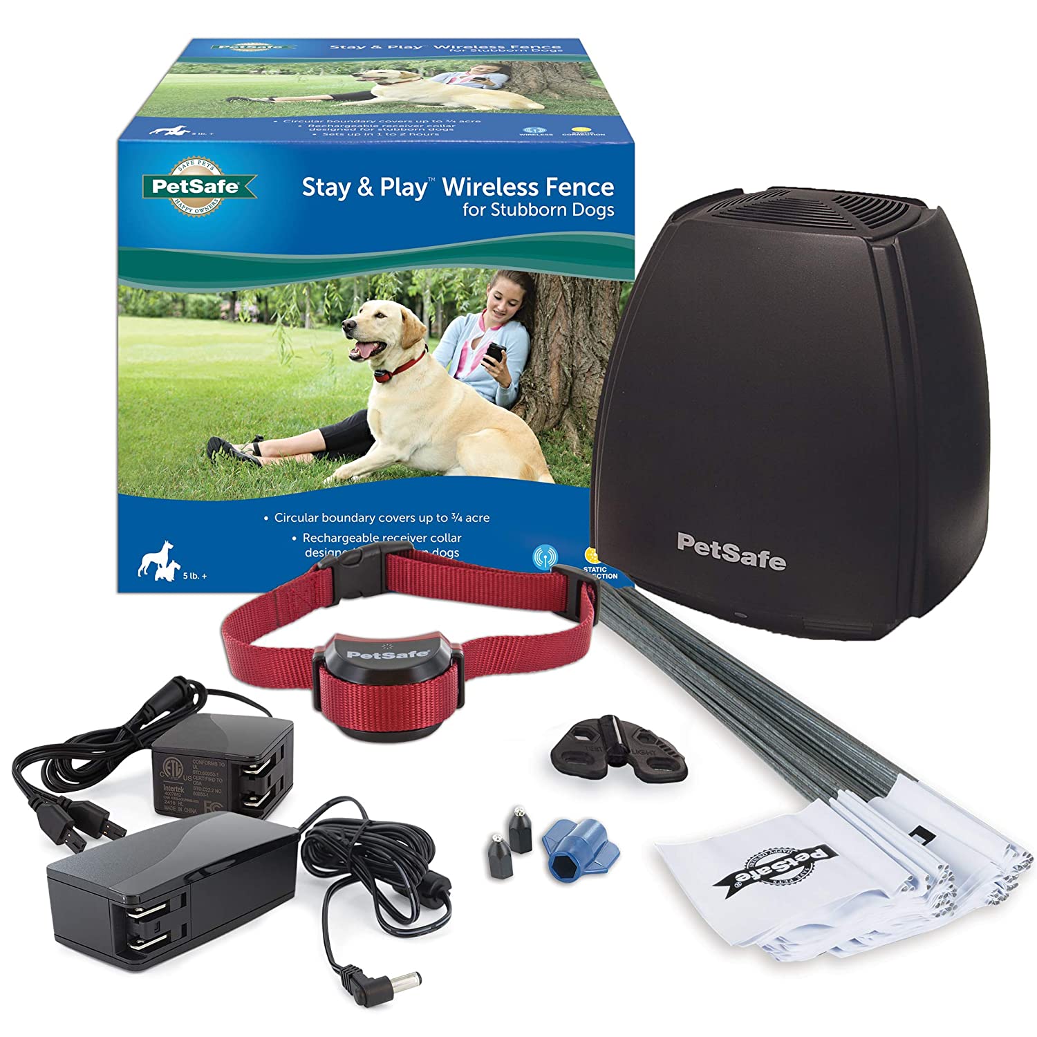 PetSafe Stay & Play Wireless Fence for Stubborn Dogs