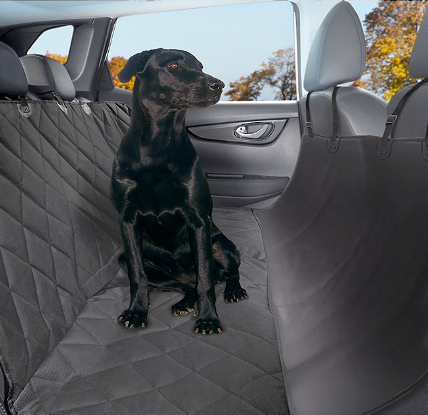 Plush Paws Products Quilted Hammock Car Seat Cover