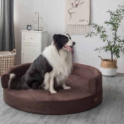 KOPEKS Orthopedic Round Sofa Dog Bed