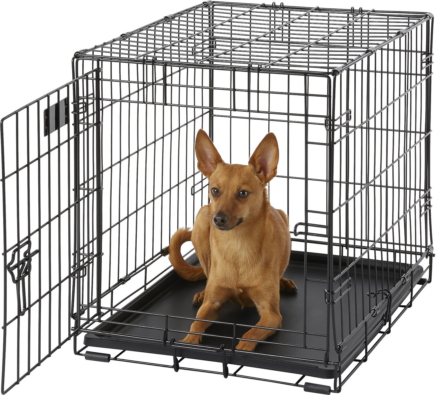 MidWest iCrate Fold & Carry Single Door Collapsible Wire Dog Crate